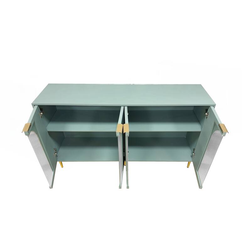Accent Cabinet Lacquered Wooden Cabinet
