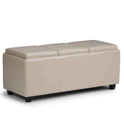 Modern Storage Ottoman for Living Room