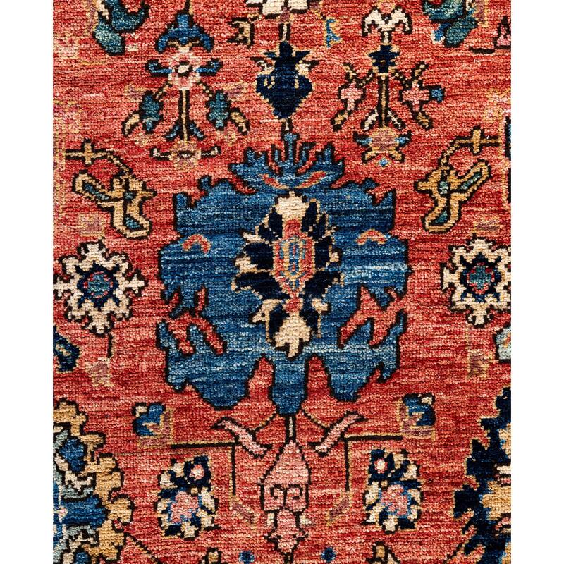 Serapi One-of-a-Kind Hand-Knotted Area Rug - Red - 8' 2" x 9' 10"