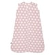 preview thumbnail 1 of 3, HALO SleepSack wearable blanket, Micro-fleece, Pink Daisy, L, 12-18M - large