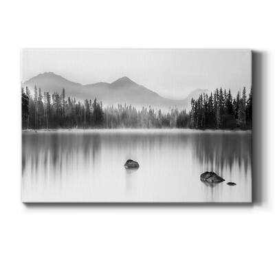 Mountain Reflection Premium Gallery Wrapped Canvas - Ready to Hang