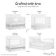 preview thumbnail 5 of 3, Dream On Me Reign 5 in 1 Convertible Crib with Under Drawer - White