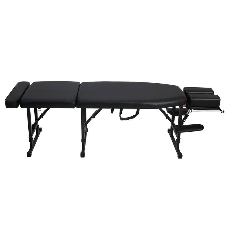 Sheffield 160 Elite Professional Portable Chiropractic Table - Lightweight Adjustable Folding Design