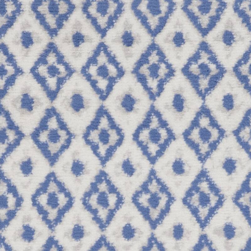 Buri Power Loomed Distressed Geometric Modern Stain Resistant Area Rug By HomeRoots - 60' X '36' X '0.39