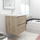 preview thumbnail 4 of 10, Selina 24" Wall Mounted Vanity with Single Sink - 24