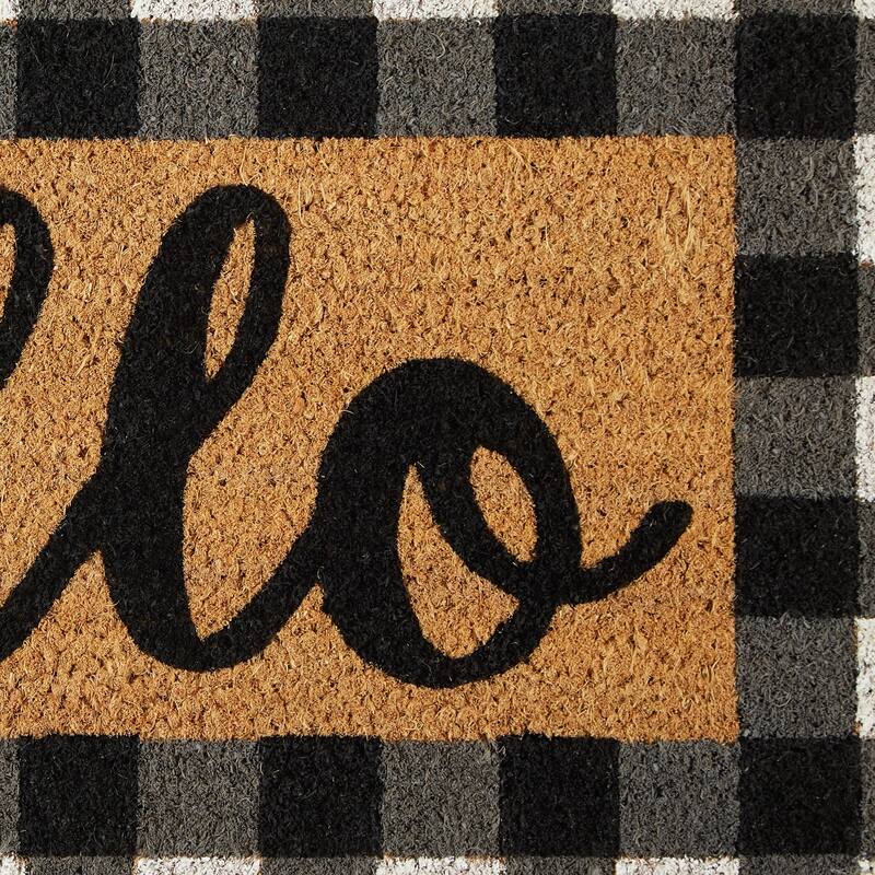 DII Checkers Doormat
