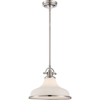 Quoizel Grant 14" Pendant Light in Brushed Nickel
