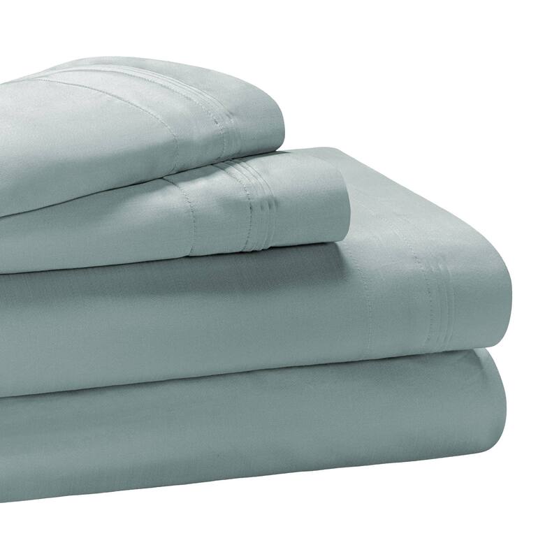 Superior Egyptian Cotton 650 Thread Count Deep Pocket Solid Sheet Set