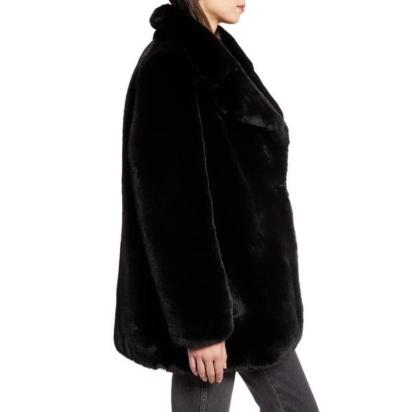 7 for all mankind fur coat