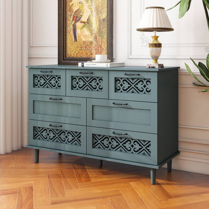 7 Drawer Cabinet American Furniture