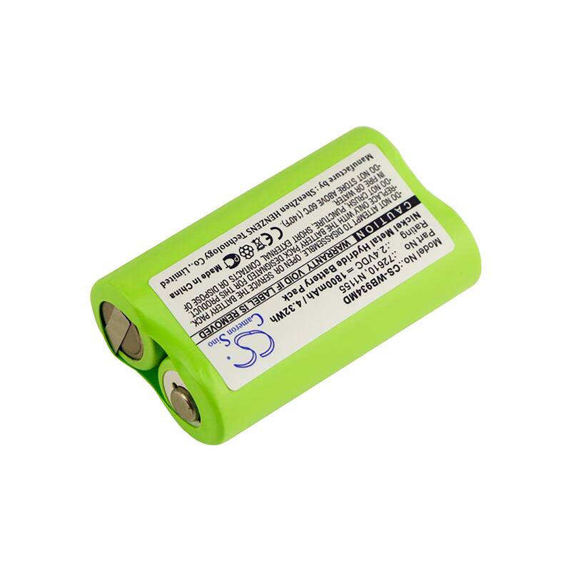 Battery for Welch-Allyn Compacset 93400 Compact Otoscope 72610 N1155 CS-WB934MD - Green