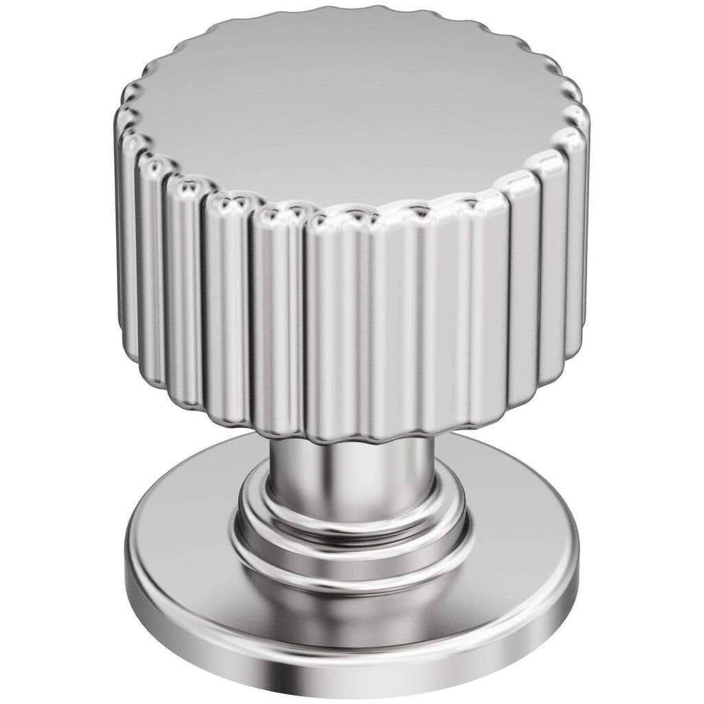 Amerock BP37652 Ballard 1-1/8" Fluted Mushroom Cabinet Knob