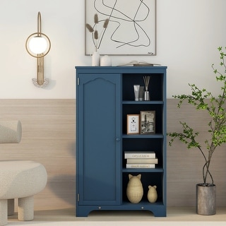 Practiacal Side Cabinet With 1 Door And Shelf,Modern Freestanding Storage cabinet | Overstock.com Shopping - The Best Deals on Cabinets | 42918188