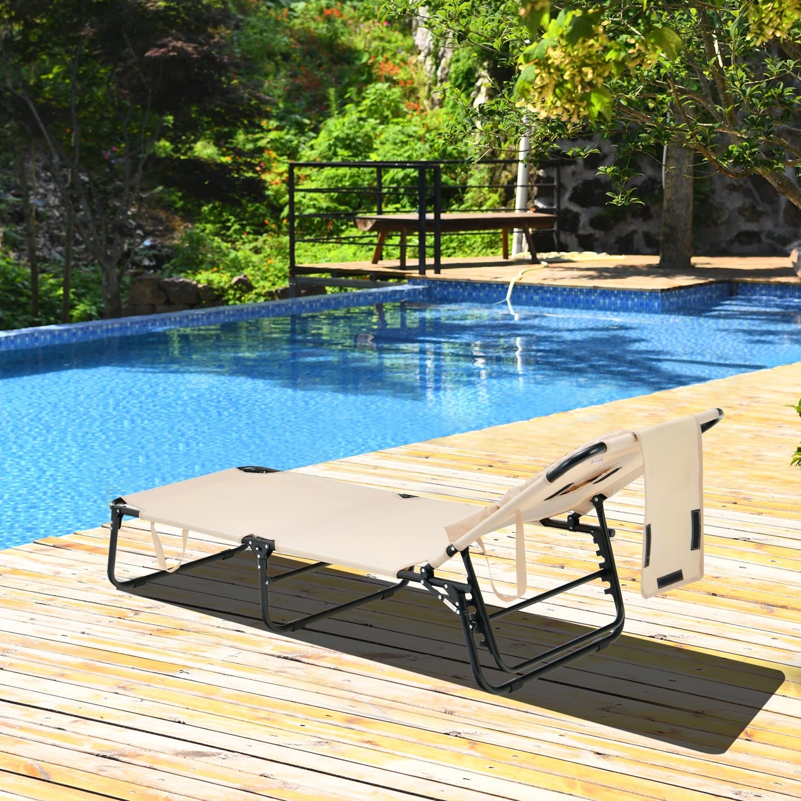 Tanning lounge chair new arrivals with face hole