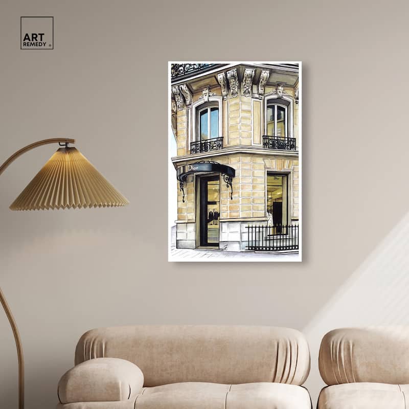 Doll Memories - Glamorous Drama Canvas by Art Remedy, Gallery Wrapped