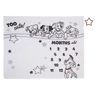 Disney 101 Dalmatians Milestone Baby Blanket