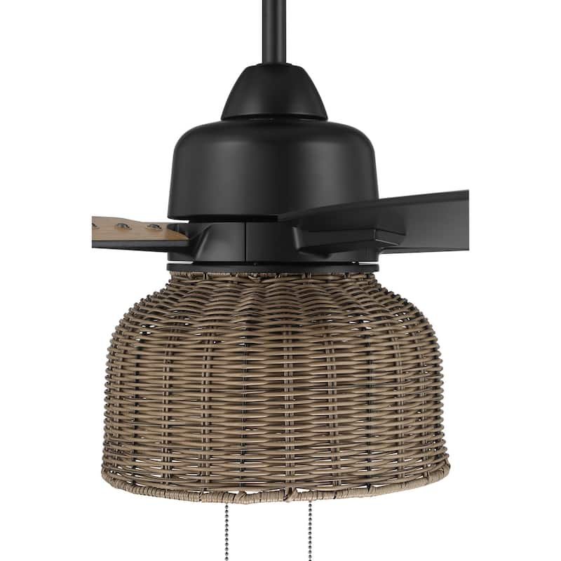 Craftmade WVN525 Woven 52" 5 Blade Indoor / Outdoor LED Ceiling Fan