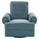 preview thumbnail 7 of 75, Christopher Knight Home - Thorne Chenille Swivel Recliner Rocker Chair with Adjustable Backrest