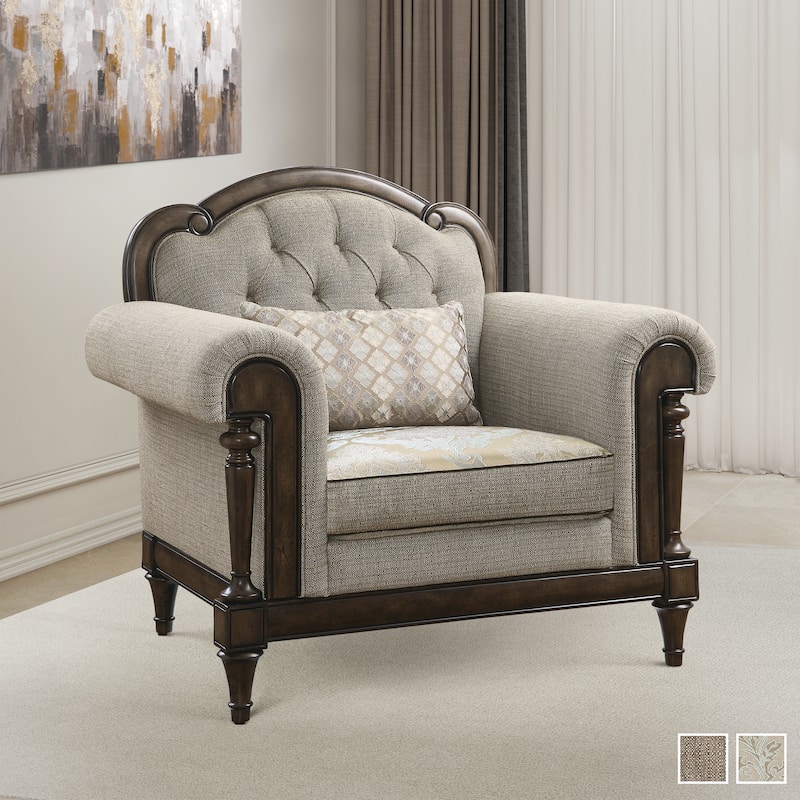 Fremont & Park Tasse Tufted Uphostred Club Chair
