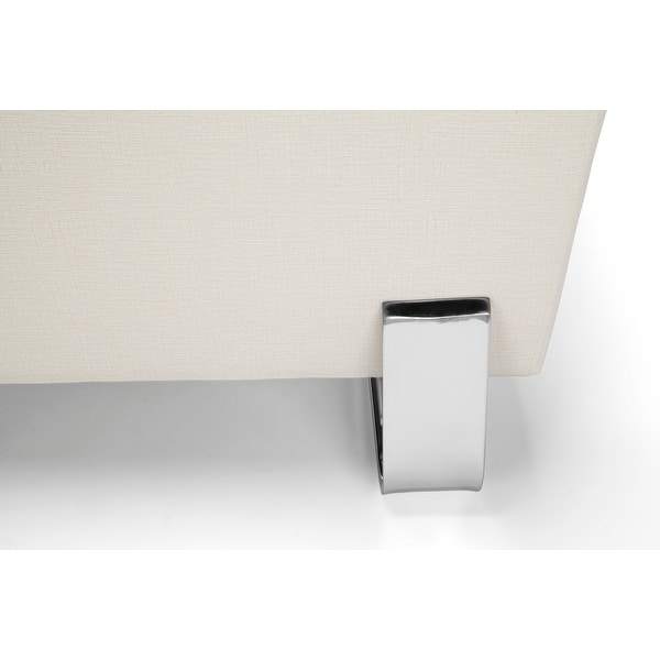 Ofm Axis Series Triple Seating Bench Textured Vinyl With Chrome Base Overstock 13535604
