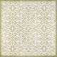 preview thumbnail 145 of 161, JONATHAN Y Ourika Vintage Filigree Textured Weave Indoor/Outdoor Area Rug 5' Square - Green/Cream