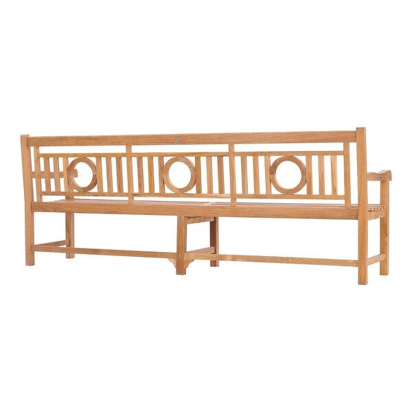 Extra large sales garden bench