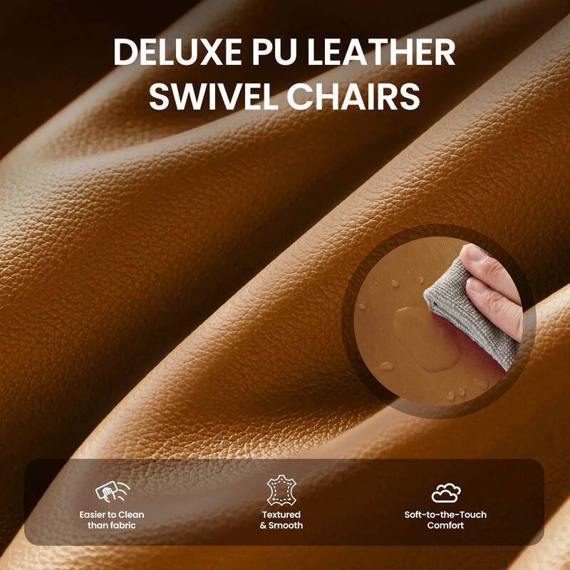 Velvet Barrel Swivel Chair - Round Bouclé Accent with Brass Base, Ready-to-Use for Living Rooms & Reading Corners