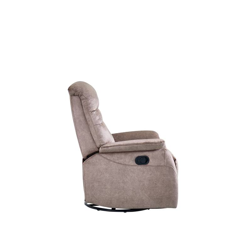 360 Degree Swivel, Adjustable Modern Reclining Chair, Classic and Traditional Recliner Sofa with Lumbar Support