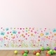 preview thumbnail 1 of 3, Walplus Colorful Butterfly Flower Skirting Wall Sticker Nursery Decor