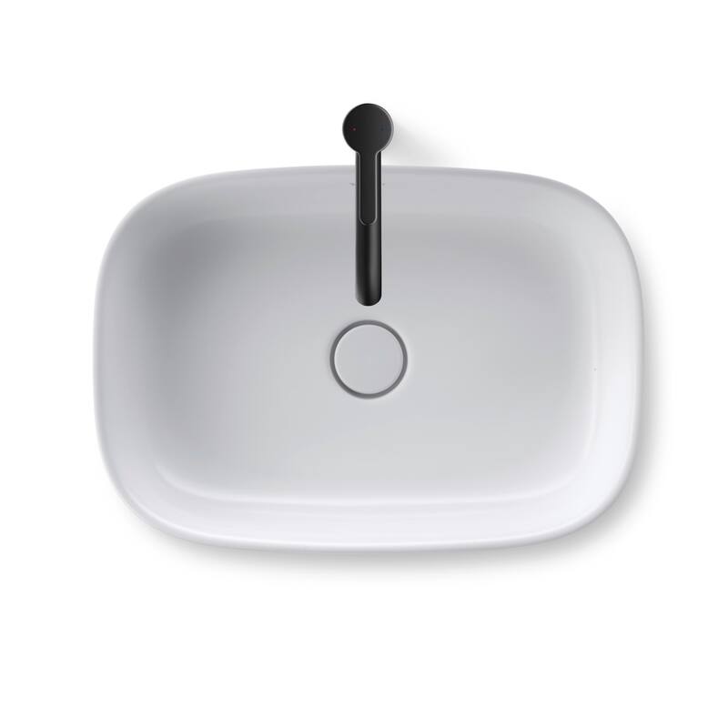 Duravit 237355-1HOLE Zencha 15" Ceramic Vanity Top