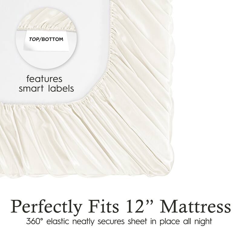 Juliette LeBlanc New York Silky Satin Sheet Sets
