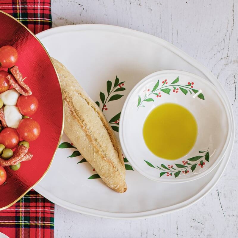 viva by VIETRI Aria Holiday Cereal Bowl