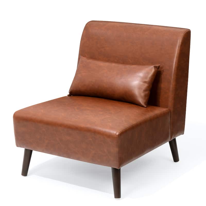 Pellebant Accent Chair Upholstered Lounge Couch Sofa for Bedroom Living Room