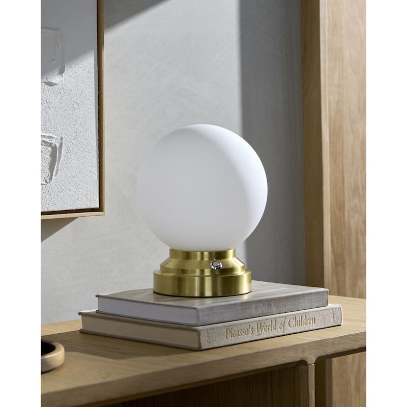 Livabliss Tamsin Rustic Accent Table Lamp - Gold
