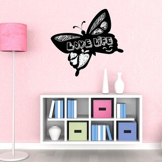 Walplus Butterfly Blackboard Chalkboard Wall Sticker Decal Nursery Art