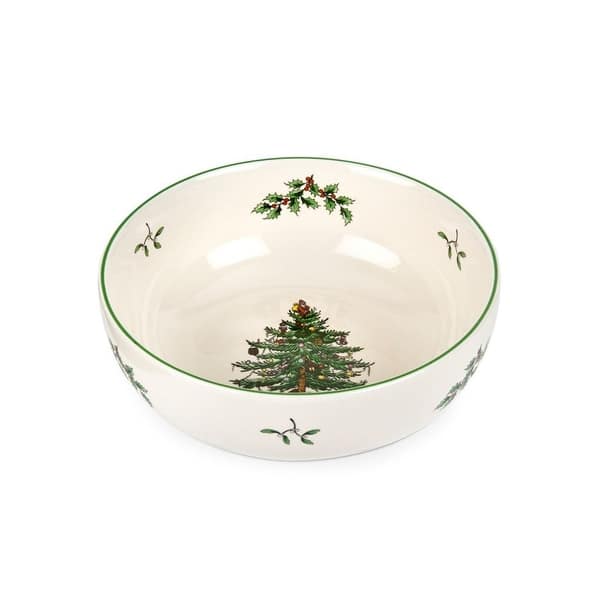 slide 2 of 7, Spode Christmas Tree 7 Inch Individual Bowl