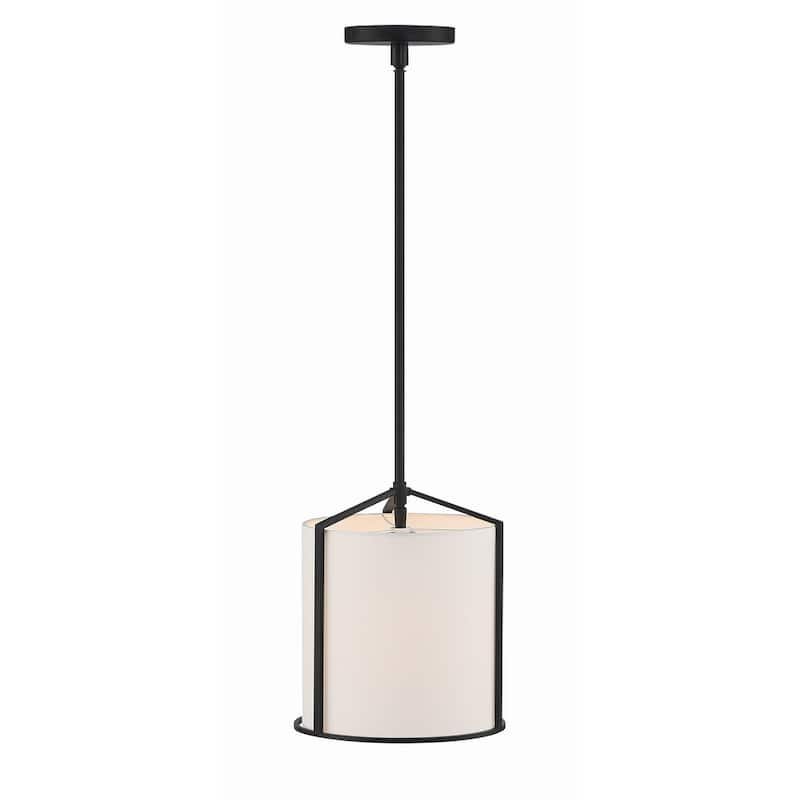 Crystorama Lighting Group CAR-9201 Carlyn 10" Wide Mini Pendant