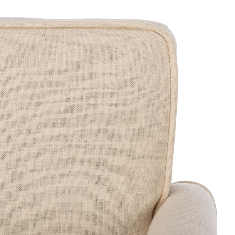 SAFAVIEH Suri Mid-Century Walnut Wood Arm Chair - 23.2" Wx 24" L x 29.9" H