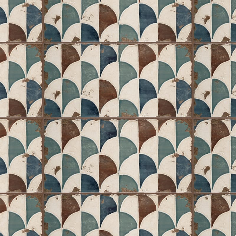Merola Tile Essenza Gondola 5-7/8" x 11-7/8" Ceramic Wall Tile