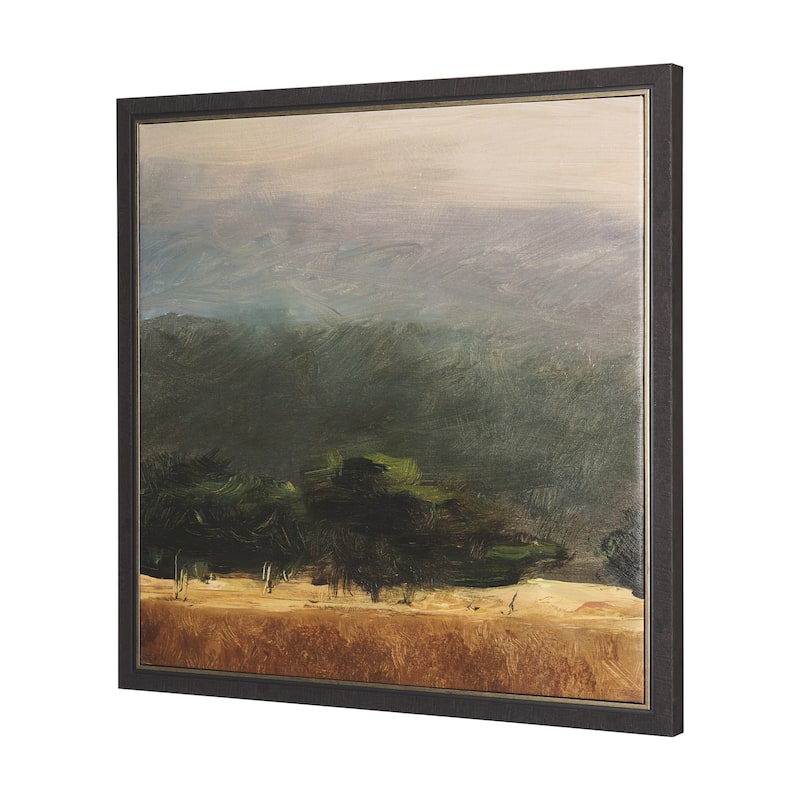 Haze Landscape (Set of 3) (30 x 30) Framed Canvas Art Print