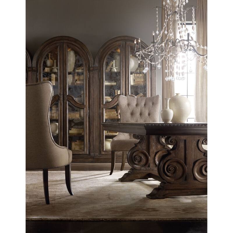 Hooker Furniture Rhapsody 88" to 128" Grand European Trestle Base