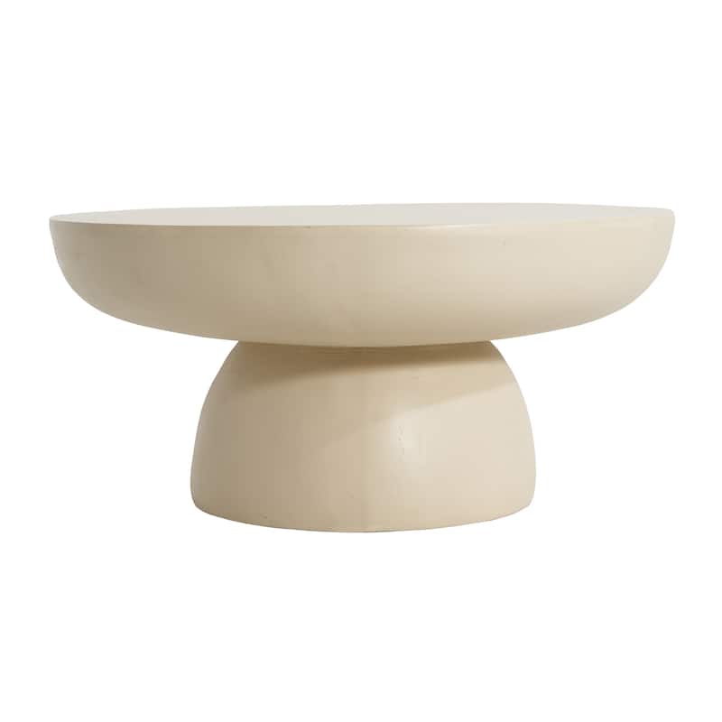 Christopher Knight Home - Alex Patio MGO 27" Round Coffee Table