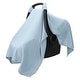 preview thumbnail 10 of 45, Comfy Cubs Baby Car Seat Cover - Infant Car Seat Cover for Sun with Large Size Car Seat Canopy Sky Blue
