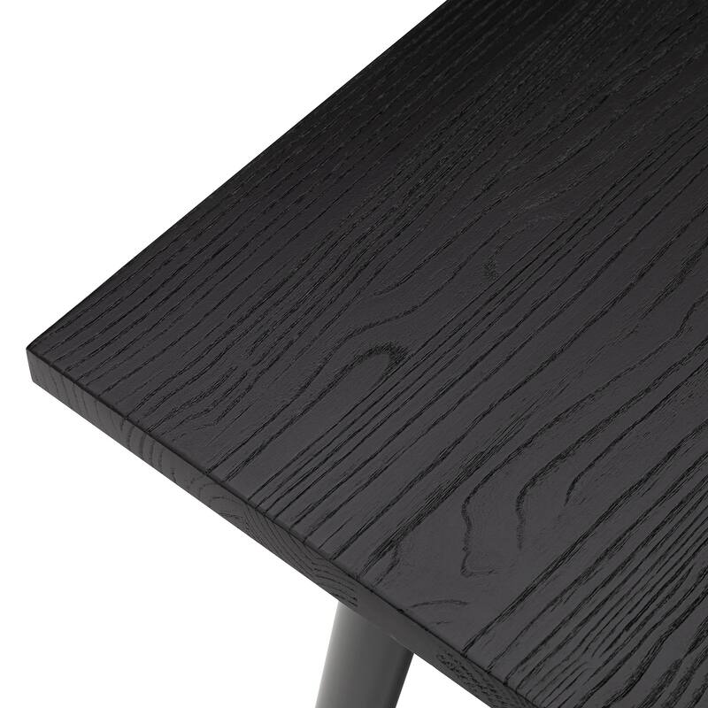 Glitzhome 3-Piece Bar Height Dining Table Set Round Pub Table & Faux Leather Bar Stools