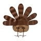 preview thumbnail 13 of 53, Glitzhome Thanksgiving Wooden Turkey Table Decor Wall Hanging Signs
