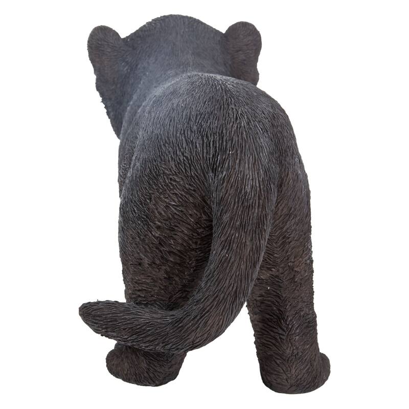 11" Panther Cub Outdoor Garden Statue