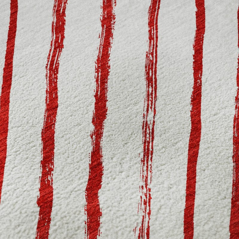 Premium Washable Super Soft Angle Stripe Mayfield Rug