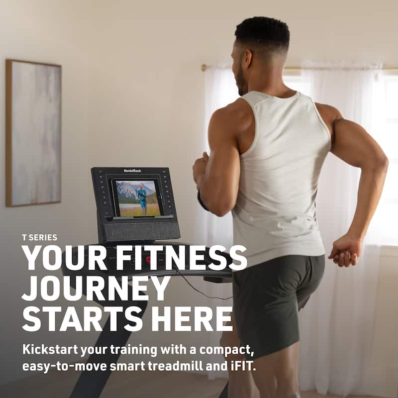 NordicTrack T Series 7 Treadmill; Starter Treadmill for Real Results