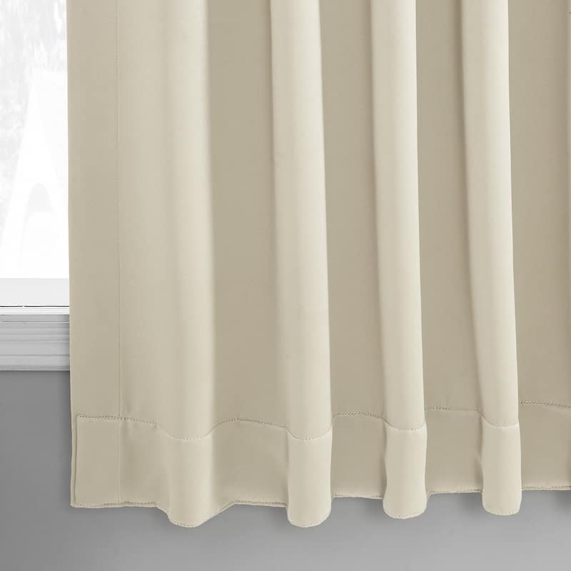 Exclusive Fabrics Room Darkening Curtain Panel Pair 63 inches (2 Panels) - 50 x 63