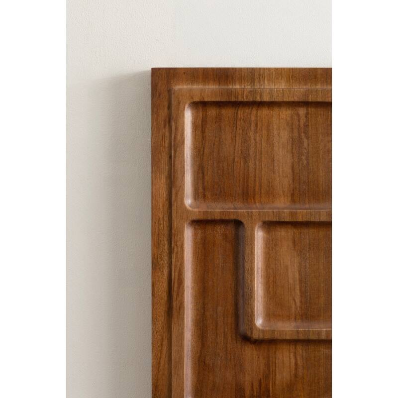 Kate and Laurel Yuvan Wood Carved Art Plaque